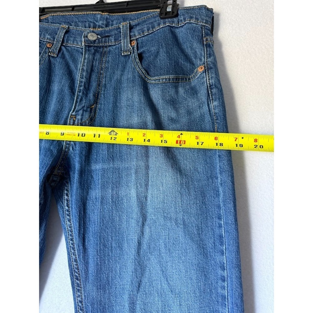 Levi's 559 Jeans Men 32X30 Blue Demin Relaxed‎ Fit Straight Leg Cowboy - Picture 7 of 15